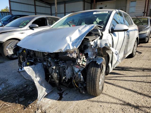 3KPA24ABXKE254461 - 2019 KIA RIO S SILVER photo 2