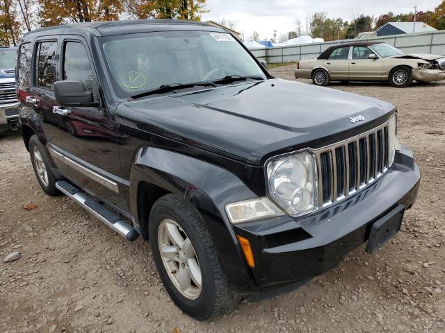 1J8GN58K48W256713 - 2008 JEEP LIBERTY LI BLACK photo 1