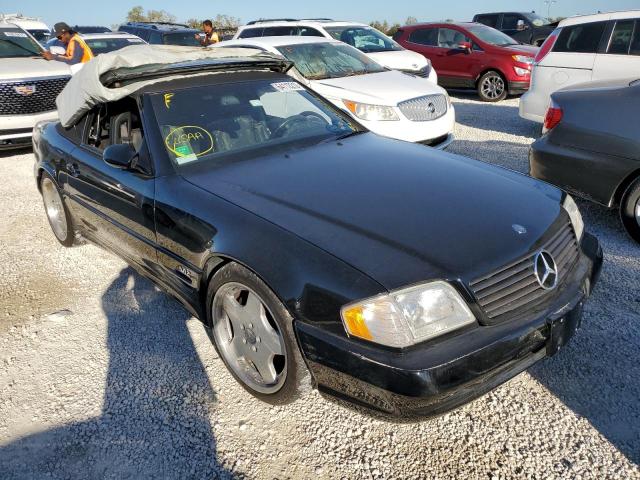 WDBFA76F01F200126 - 2001 MERCEDES-BENZ SL 600 BLACK photo 1