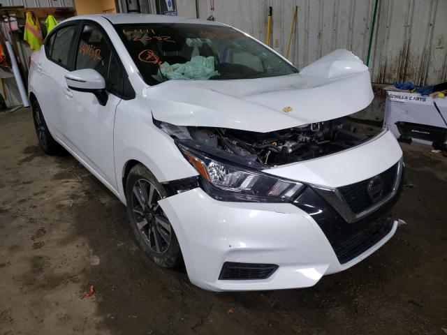 3N1CN8EV3ML890040 - 2021 NISSAN VERSA SV WHITE photo 1