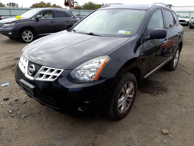 JN8AS5MV2FW765707 - 2015 NISSAN ROGUE SELE BLACK photo 2