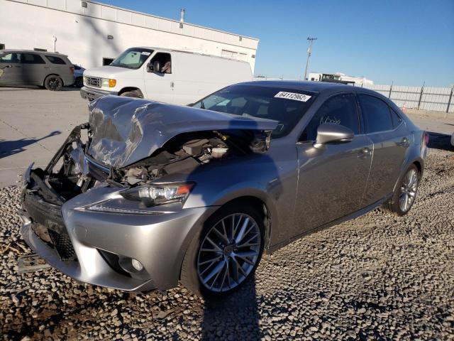 JTHCF1D20E5011053 - 2014 LEXUS IS 250 GRAY photo 2