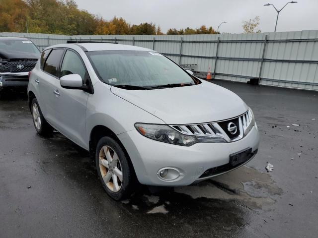 JN8AZ18W09W105869 - 2009 NISSAN MURANO SILVER photo 1