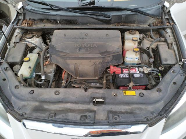 2T3YL4DV4CW001269 - 2012 TOYOTA RAV4 EV WHITE photo 7