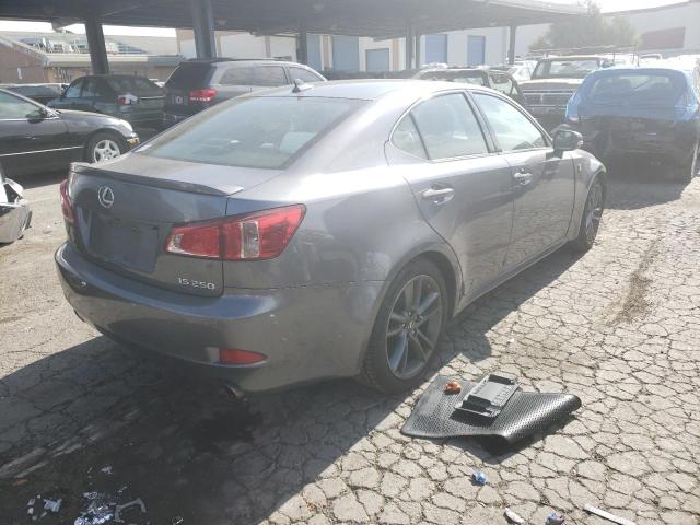 JTHBF5C27C5182156 - 2012 LEXUS IS 250 GRAY photo 4