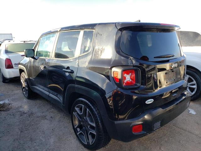 ZACNJAAB5LPL70333 - 2020 JEEP RENEGADE S BLACK photo 3