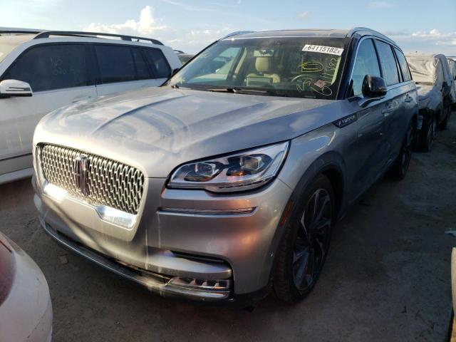 5LM5J7XC3LGL35091 - 2020 LINCOLN AVIATOR RE 银色 照片 2