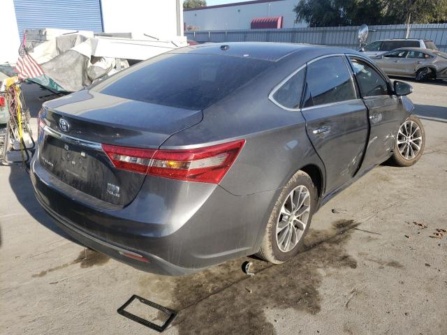 4T1BD1EB2JU060591 - 2018 TOYOTA AVALON HYB CHARCOAL photo 4