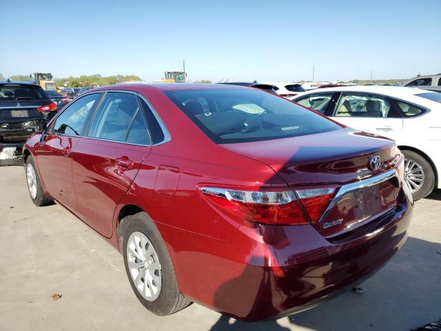 4T1BF1FK1HU690623 - 2017 TOYOTA CAMRY LE A BURGUNDY photo 3