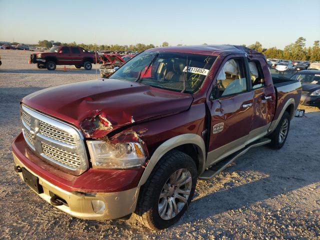 1C6RR7PT1ES170957 - 2014 RAM 1500 LONGH TWO TONE photo 2