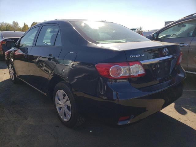 2T1BU4EE9BC594069 - 2011 TOYOTA COROLLA BLACK photo 3