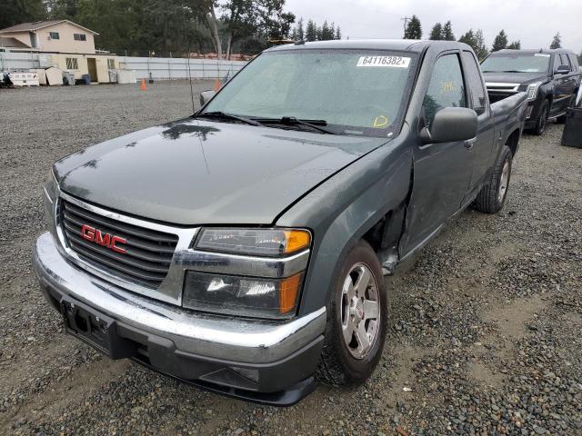 1GTE5MF94B8113913 - 2011 GMC CANYON SLE GRAY photo 2