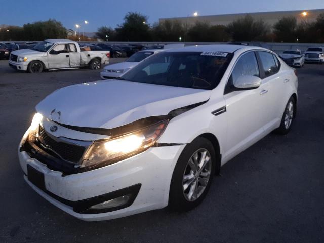 5XXGN4A7XDG156330 - 2013 KIA OPTIMA EX WHITE photo 2