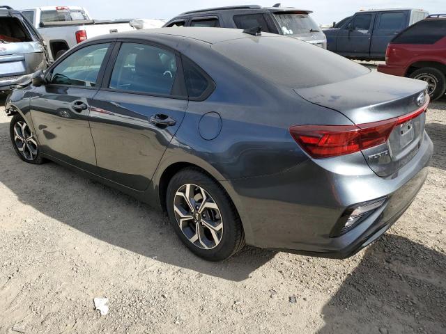 3KPF24AD0ME279170 - 2021 KIA FORTE FE BLUE photo 3