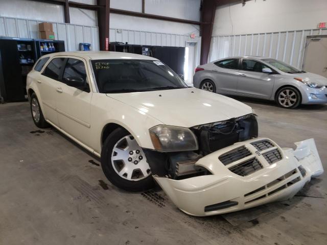 2D4FV48T25H549867 - 2005 DODGE MAGNUM SE WHITE photo 1