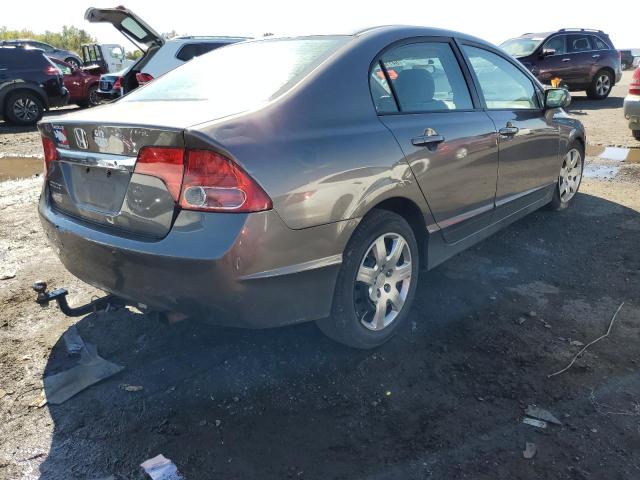 19XFA1F58BE046640 - 2011 HONDA CIVIC LX GRAY photo 4