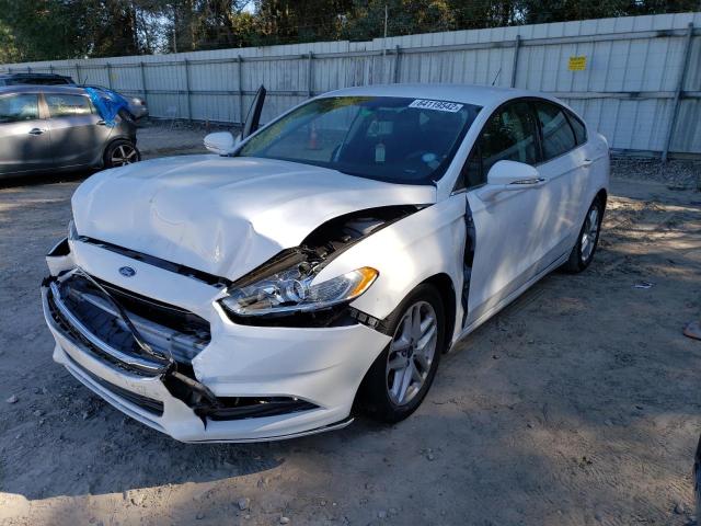 1FA6P0H76G5107192 - 2016 FORD FUSION SE WHITE photo 2