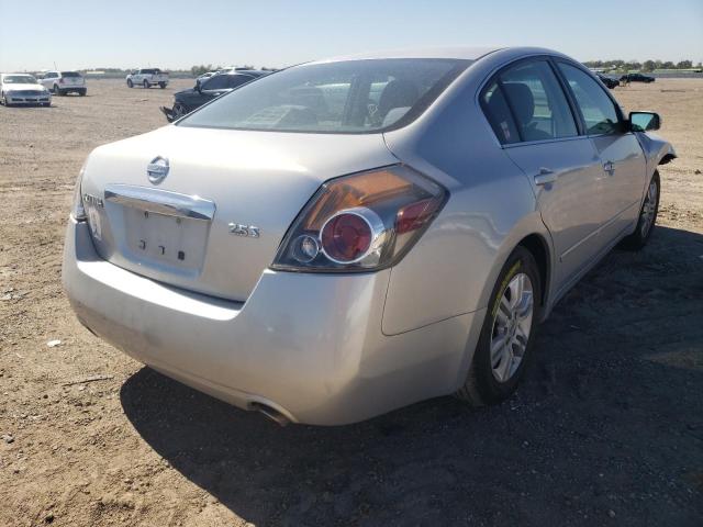 1N4AL2APXAN496826 - 2010 NISSAN ALTIMA BAS SILVER photo 4