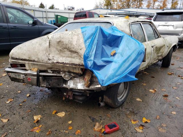 1X69D2L136072 - 1972 CHEVROLET NOVA BEIGE photo 4