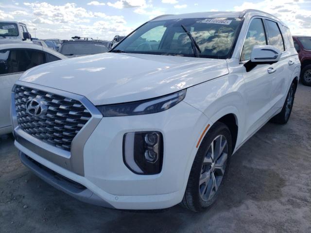 KM8R5DHE4MU239772 - 2021 HYUNDAI PALISADE L WHITE photo 2