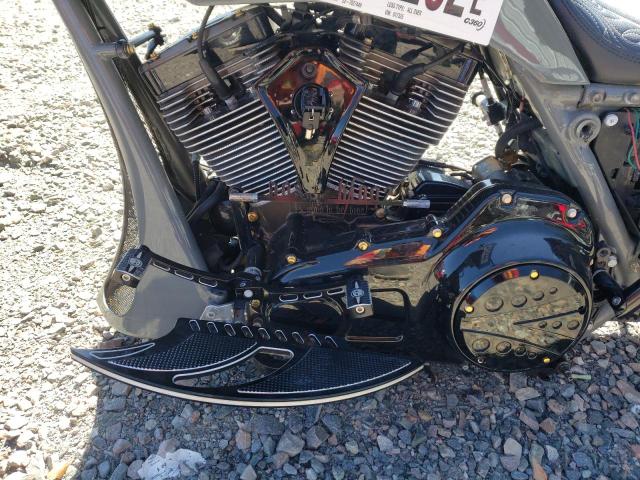 1HD1KEM12CB617325 - 2012 HARLEY-DAVIDSON FLHTK ELEC ნაცრისფერი ფოტო 10