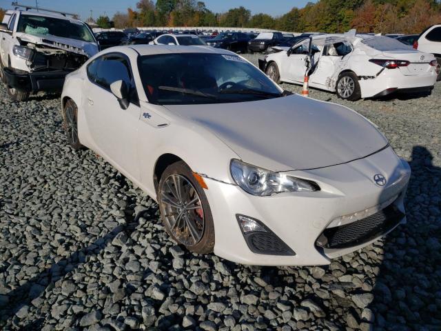 JF1ZNAA10D2718461 - 2013 TOYOTA SCION FR-S WHITE photo 1