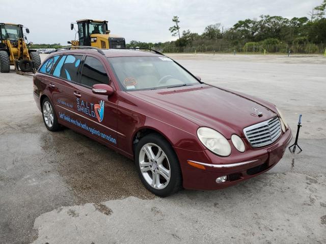 WDBUH83JX4X119084 - 2004 MERCEDES-BENZ E 500 4MAT BURGUNDY photo 1