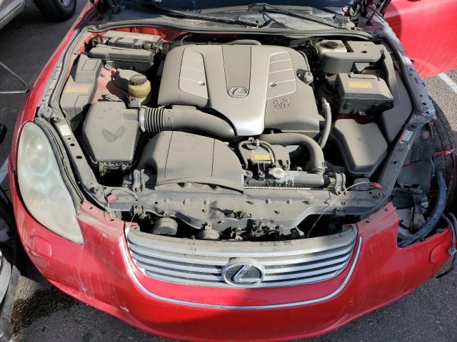 JTHFN48Y230041357 - 2003 LEXUS SC 430 RED photo 7