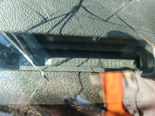 1G1ZC5EB6AF258648 - 2010 CHEVROLET MALIBU 1LT Қара фото 10