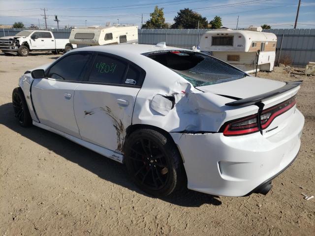 2C3CDXGJ7MH520775 - 2021 DODGE CHARGER SC WHITE photo 3