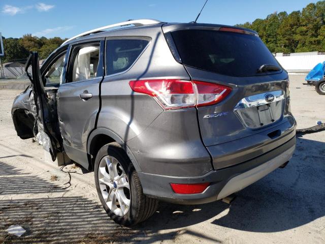 1FMCU9J9XEUC28098 - 2014 FORD ESCAPE TIT GRAY photo 3