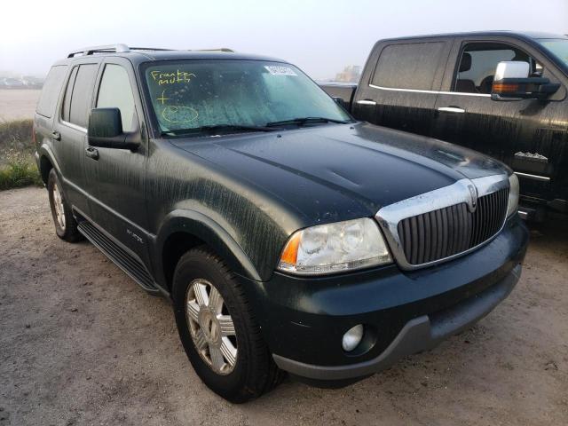 5LMEU78H03ZJ08768 - 2003 LINCOLN AVIATOR 绿色 照片 1