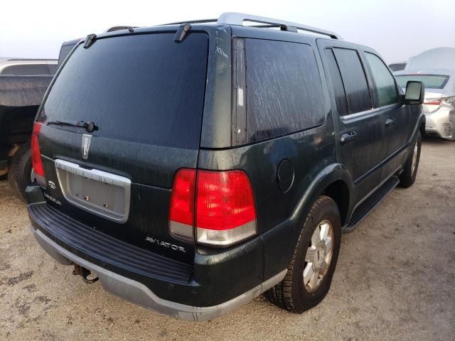 5LMEU78H03ZJ08768 - 2003 LINCOLN AVIATOR 绿色 照片 4