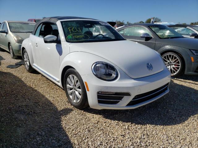 3VW517AT8HM806405 - 2017 VOLKSWAGEN BEETLE S/S WHITE photo 1