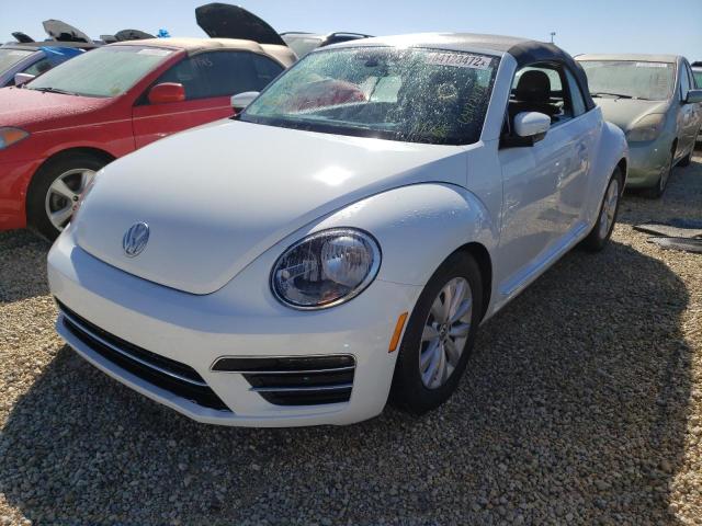 3VW517AT8HM806405 - 2017 VOLKSWAGEN BEETLE S/S WHITE photo 2