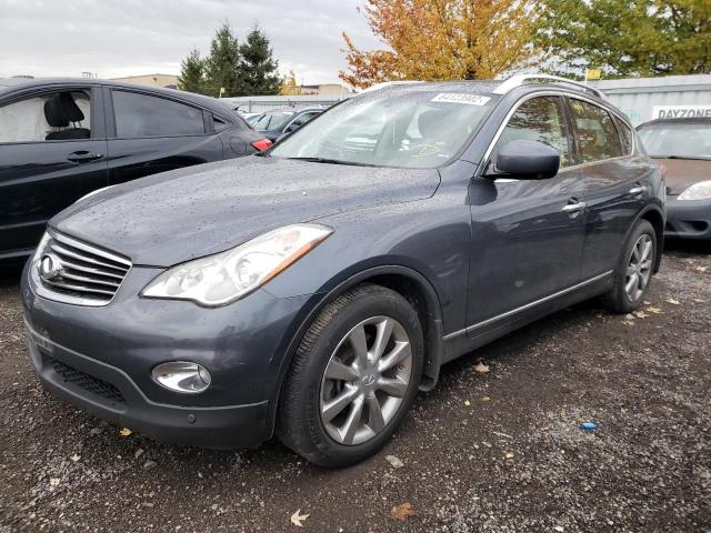 JN1AJ0HR4AM751183 - 2010 INFINITI EX35 BASE Կապույտ լուսանկար 2