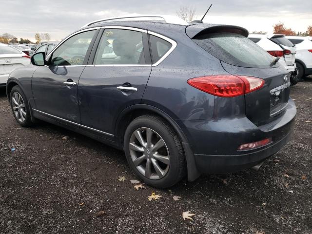 JN1AJ0HR4AM751183 - 2010 INFINITI EX35 BASE Կապույտ լուսանկար 3