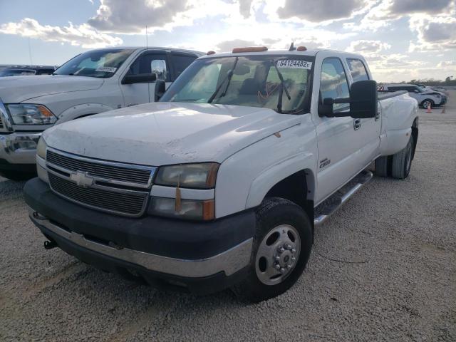 1GCJK33276F122194 - 2006 CHEVROLET 3500 WHITE photo 2