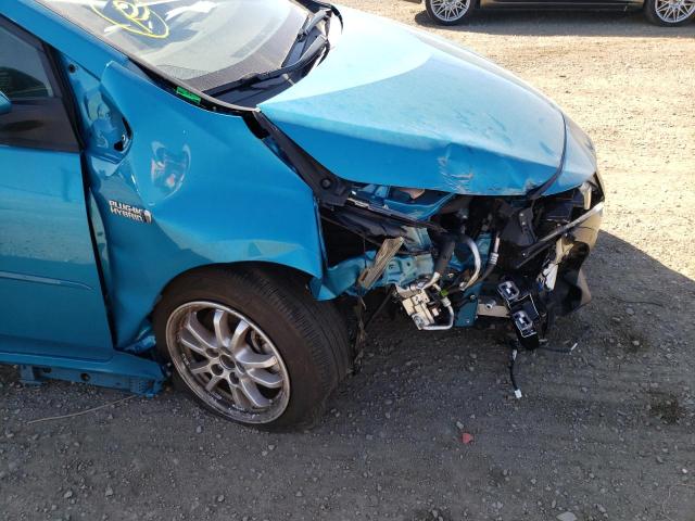 JTDKAMFP7M3168126 - 2021 TOYOTA PRIUS PRIM Blau Foto 9