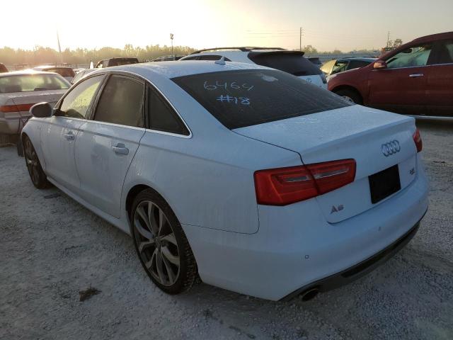 WAUHGAFC6CN176464 - 2012 AUDI A6 PRESTIG WHITE photo 3