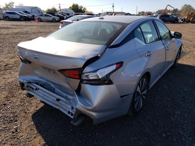 1N4BL4EV4KC115607 - 2019 NISSAN ALTIMA SL SILVER photo 4