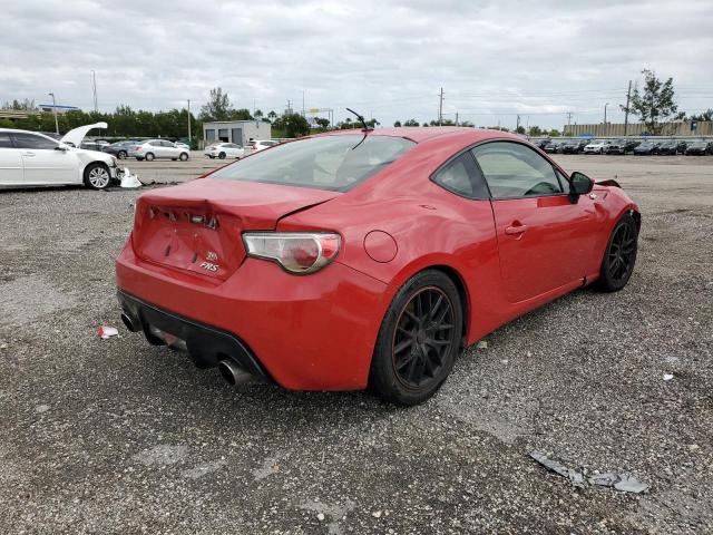 JF1ZNAA13E9704952 - 2014 TOYOTA SCION FR-S RED photo 4