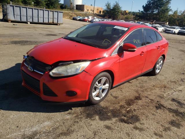 1FADP3F28DL253701 - 2013 FORD FOCUS SE RED photo 2