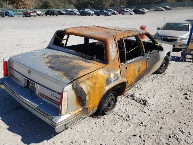 1G6CB5184H4333060 - 1987 CADILLAC FLEETWOOD SILVER photo 4