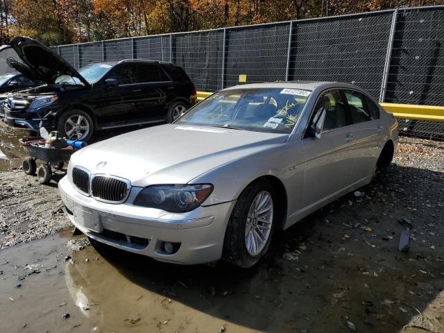 WBAHL83577DT08489 - 2007 BMW 750I SILVER photo 2