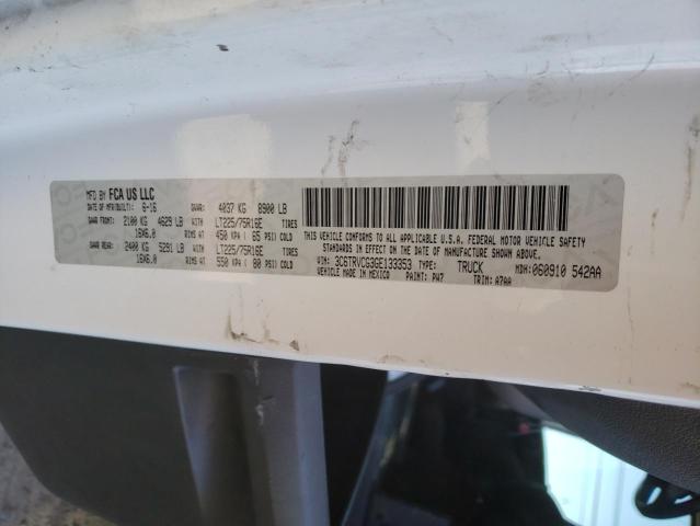 3C6TRVCG3GE133353 - 2016 RAM PROMASTER 白色 照片 10