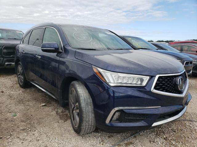 5J8YD3H85JL006803 - 2018 ACURA MDX ADVANC BLUE photo 1