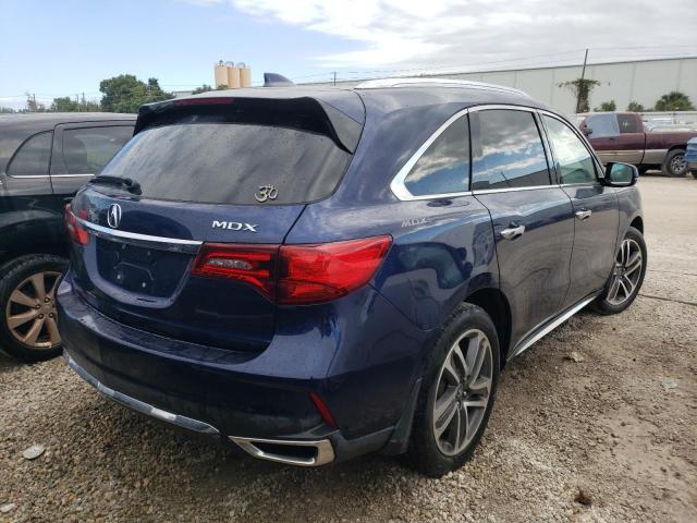 5J8YD3H85JL006803 - 2018 ACURA MDX ADVANC BLUE photo 4