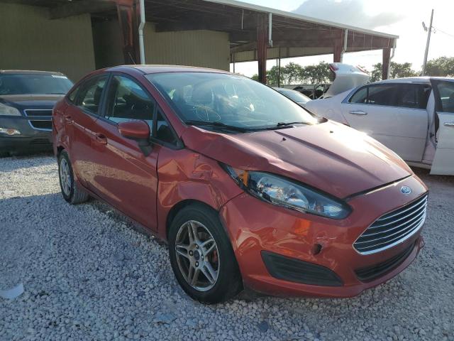 3FADP4BJ1KM147332 - 2019 FORD FIESTA SE RED photo 1