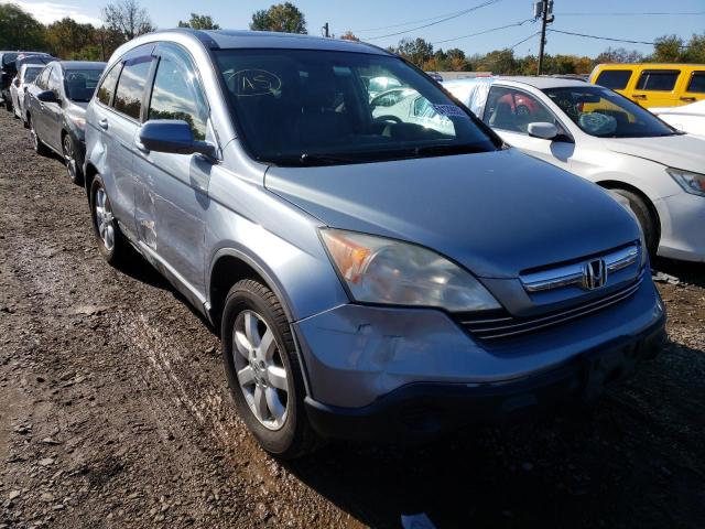 5J6RE48707L015408 - 2007 HONDA CR-V EXL BLUE photo 1